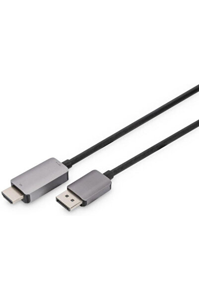 Digitus Καλώδιο DisplayPort αρσενικό - HDMI αρσενικό 1.8μ Μαύρο (DB-340305-01...