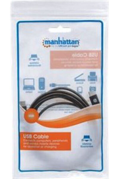 Other IC Intracom Καλώδιο USB 2.0 USB-C Αρσενικό - USB-C Μαύρο 1μ 355223