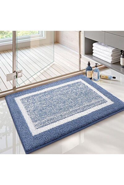 Color Geometry Color&Geometry Absorbent Bath Mat 60 x 90 cm, Soft Bathroom Ma...