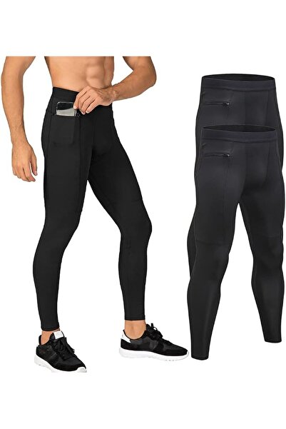 GENERAL One Leg Compression Tights for Basketball Athletic Workout Gym Leggin...