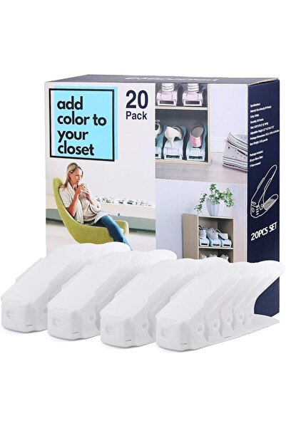 YIHATA Shoe Rack Organizer 20 Pack Shoe Rack