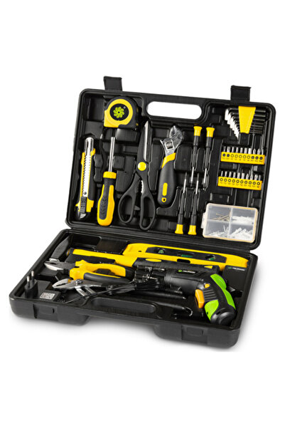 Fieldmann 120-Piece Electric Screwdriver and Hand Tool Set
