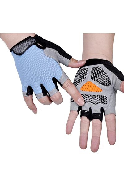 LZQpearl Half Finger Cycling Gloves for Men and Women, Anti Slip Shock-Absorb...