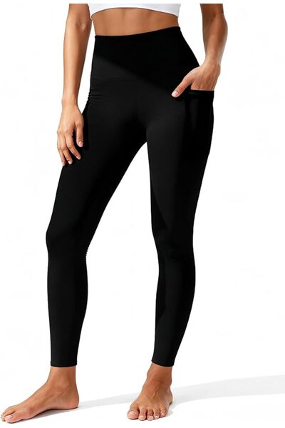 Bluemaple 4 Pack Leggings for Women Butt Lift High Waisted Tummy Control No S...
