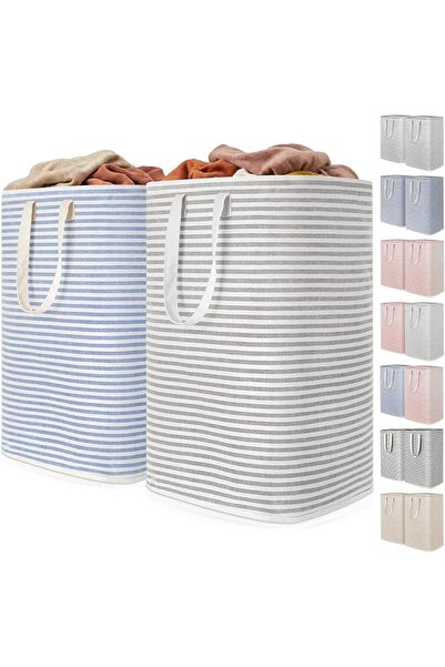 Lifewit 2 Pack Laundry Hamper Large Collapsible Laundry Baskets, Freestanding...
