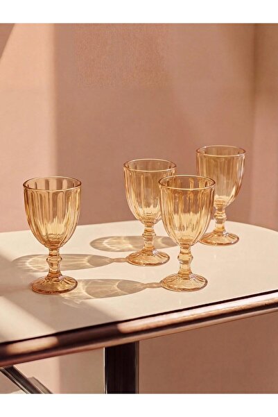 LC Waikiki Mixed Footed Water Glass Set of 4 310 ml (W6)