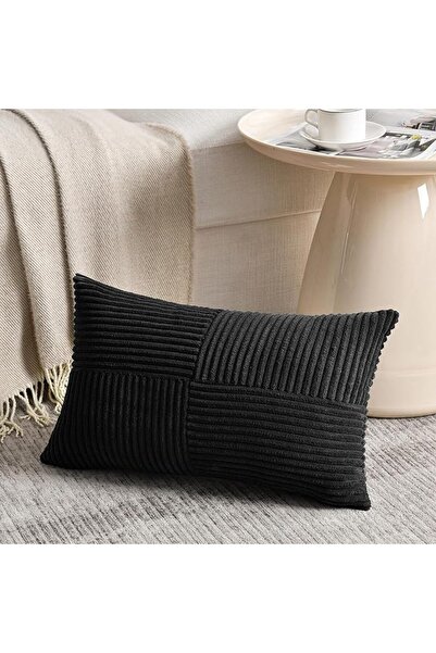 Fancy Homi Rust Lumbar Decorative Throw Pillow Covers 12x20 Inch for Couch Be...