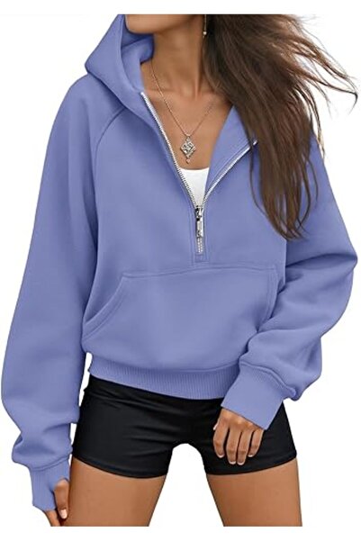 AUTOMET womens Ezau190 Sweatshirt | Fleece lined, soft material, hooded, jack...