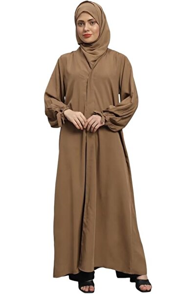 styleville.in Plain Women's Abaya with Hijab