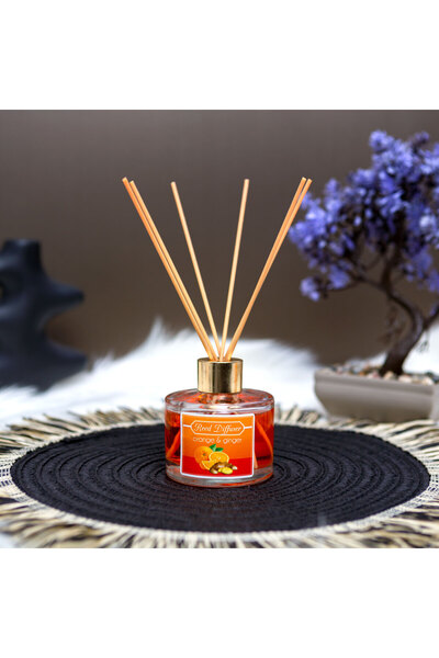 Alista Home Difuzor de parfum pentru cameră, 100 ml, aromă de portocală și gh...