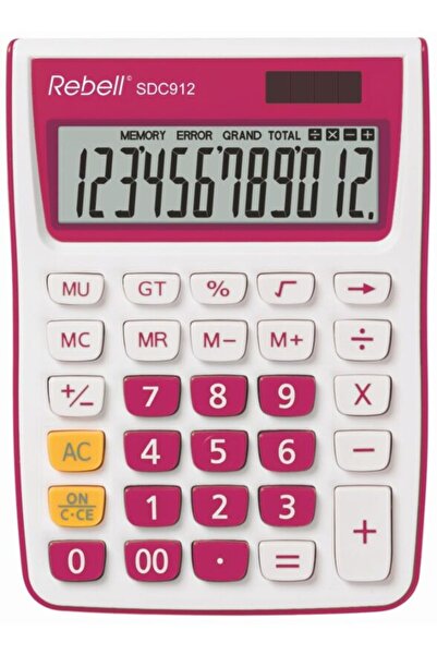 MC Micostore Rebell SDC912 Calculator Pink