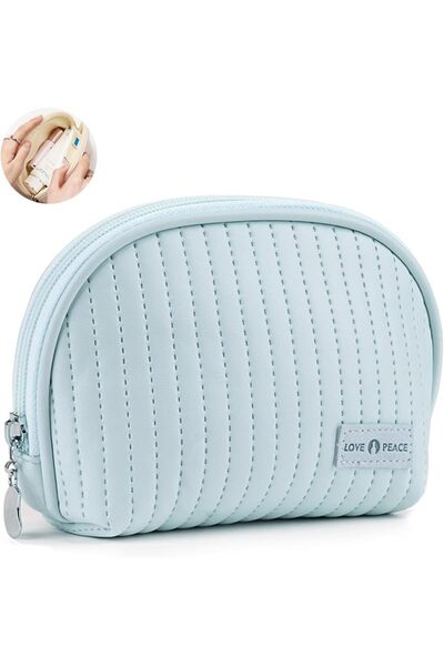 BenQuand Mini Cosmetic Bag/Period Bag, Sanitary Napkin Storage Bag/Travel Mak...
