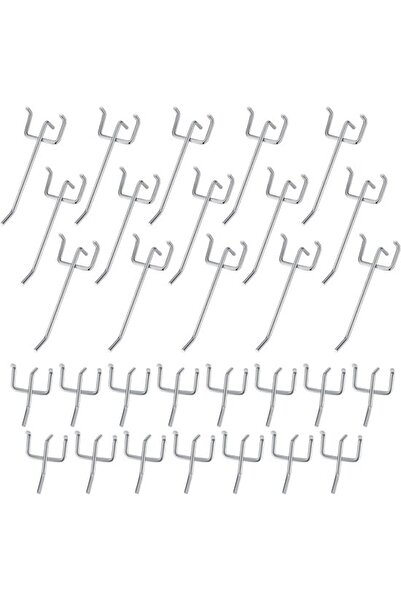 STARSTAR Wall hooks - 30 pieces - 10 cm and 5 cm
