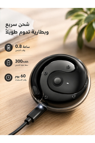 Yallabena JM13 Bluetooth 5.4 Hanging Ear Headset Wireless Bluetooth Earphones...