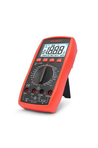 Alista Home Multimetru digital 1000V, 20A, inductanță, frecvență, temperatură...