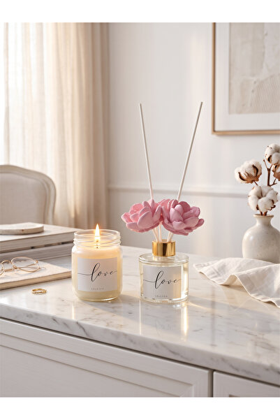 LALEZEN HOME GÜL Kokulu Çiçekli Bambu Çubuklu 100 ml Oda Kokusu ve Dekoratif ...