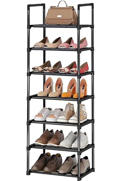 Yelajoy Shoe Rack,7 Tiers Tall Shoe Rack for Entryway 14 Pairs Shoes and Boot...