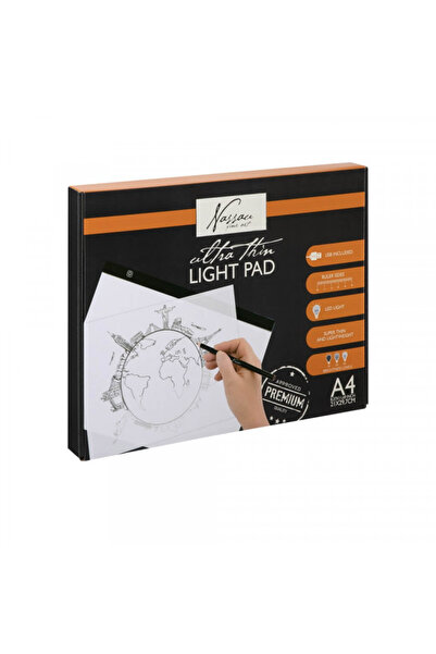 MC Micostore Nassau fine Art A4 LED lighted drawing tablet includes USB cable