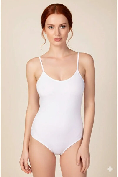 Mariposa Secret Women's rope strap snap button bodysuit 2081