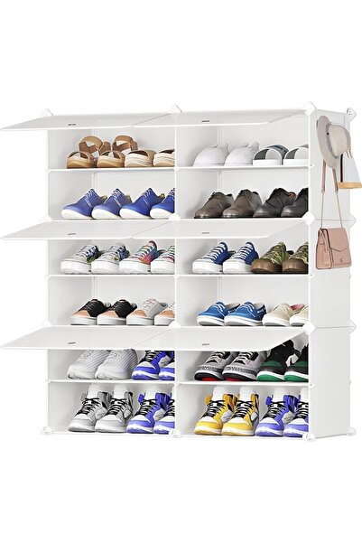GENERAL Shoe Storage, Oversized Shoe Rack Organiser to 24 Pair Shoes, Multifu...