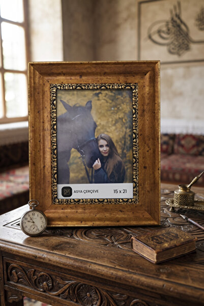 Asya Çerçeve Râyiha Serisi 15 x 21 Fotoğraf Çerçevesi Camlı Dekoratif Duvar &...