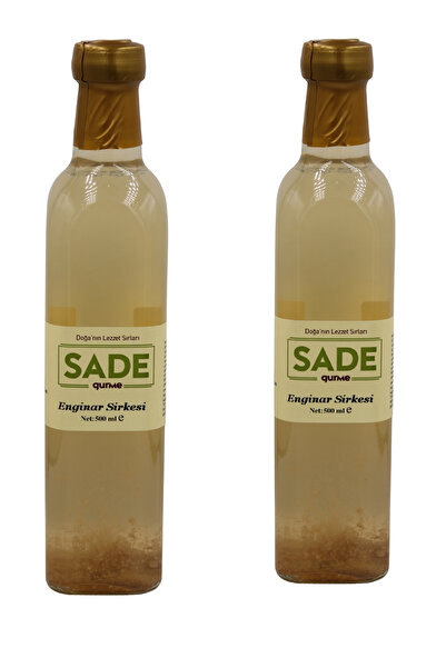Sade Organik SADE ENGİNAR SİRKESİ 500 ML 2 Lİ PAKET