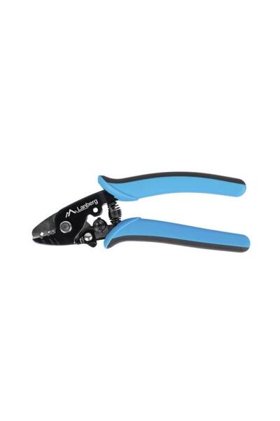 Lanberg Dezizolator cablu fibră optică cu trei orificii, Negru/Albastru