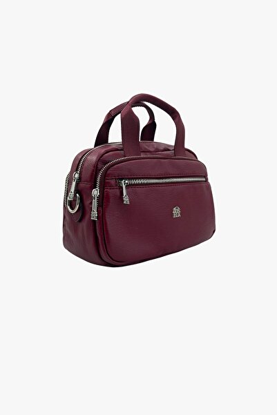 SOSELA 67-8149 Women's Burgundy Shoulder and Shoulder Bag