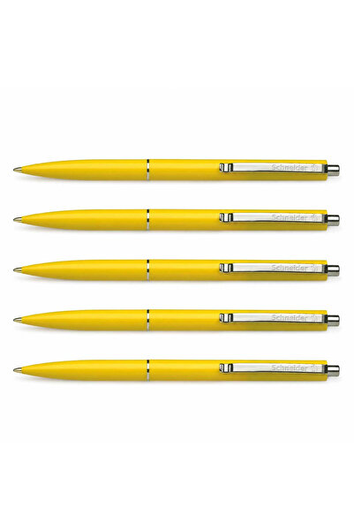 MC Micostore Set 5 Pixuri Schneider K15, Corp Galben, Scriere Albastra, Varf ...