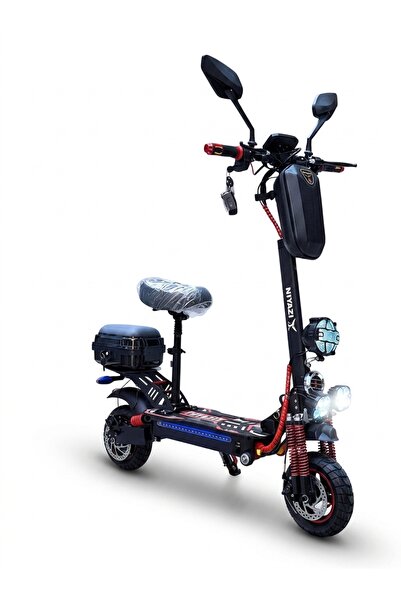 niyazi Sk Monster Scooter Upgraded 2026 Dymo 3000W 48V Battery Dual Assist Fo...