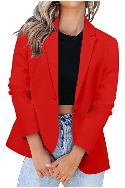 GENERAL Womens Blazers for Work Casual Open Front Blazer Long Sleeve Work Off...