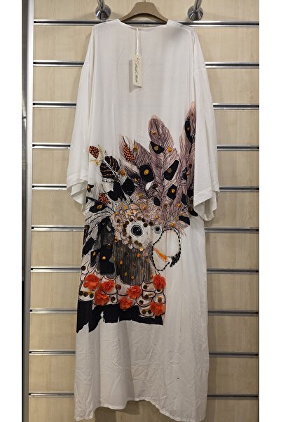Park Moda كيمونو بنمط الببغاء