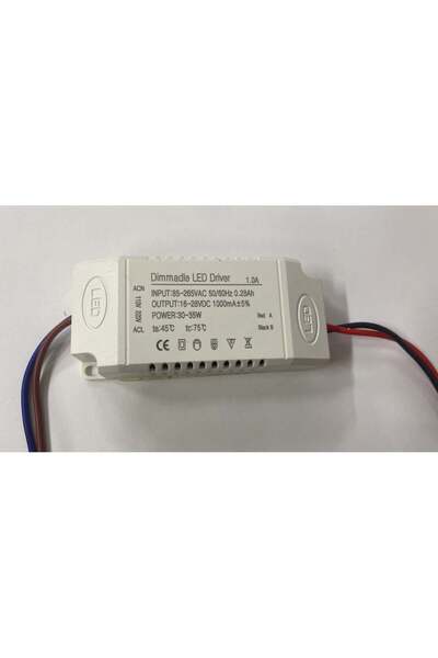 mucize Dimmable LED Driver 30-35W 1000mA (16-28V DC) Kısılabilir LED Sürücü Tr