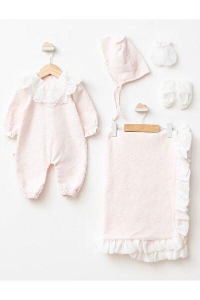 Cherub Baby Organic Luxury Full Set with Coated Shoes Baby Girl 100% Cotton B...