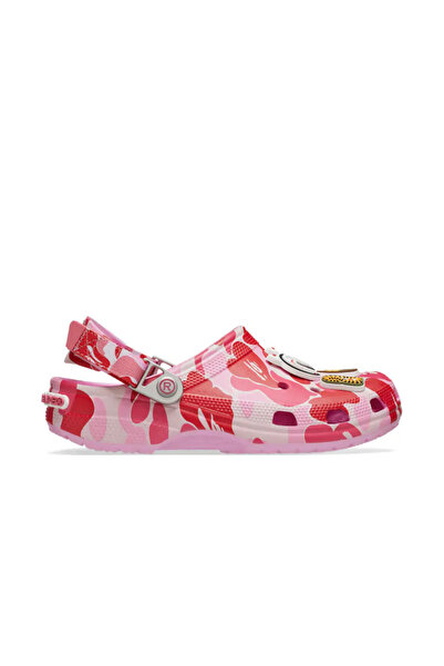 Crocs Classic Clog Kamuflaj Pembe