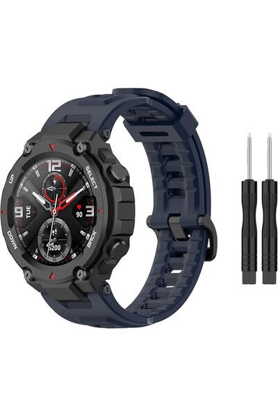 SKEIDO حزام متوافق مع Amazfit T-Rex/T-Rex Pro، أساور معصم من السيليكون الناعم...