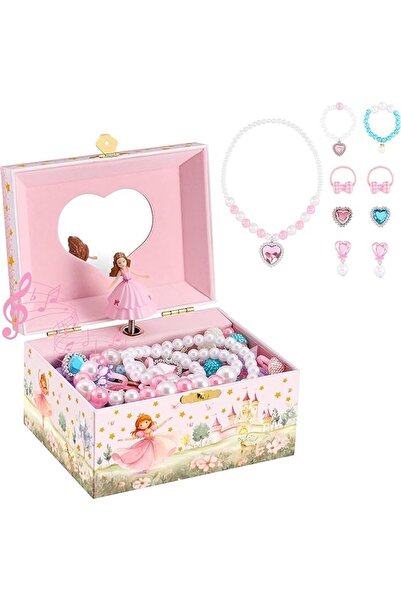Procases ProCase Unicorn Jewelry Box for Girls, Kids Musical Jewelry Boxes wi...
