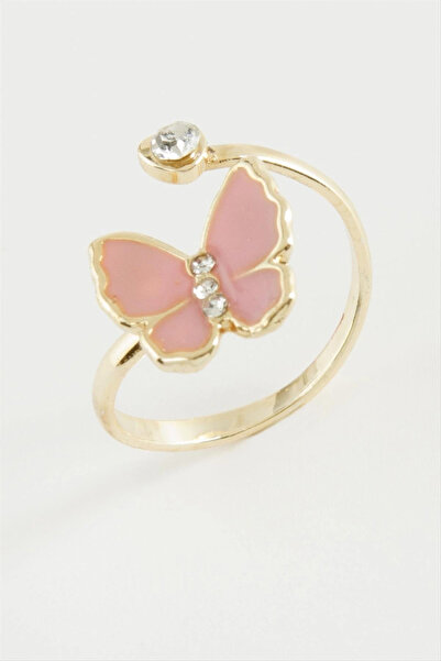 SORA GROUP Butterfly Stone Enamel Ring Small