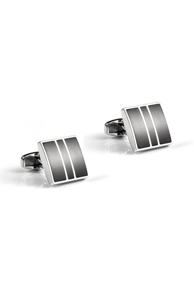 Generic Black Enamel Metal Cufflinks Men's French Shirt Suit Cufflinks Access...