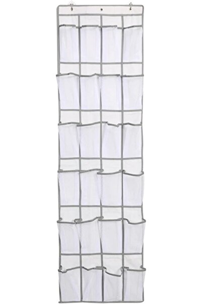 GENERAL Shoe Rack with 24 Pockets Over Door, Generous Storage, Efficient Orga...