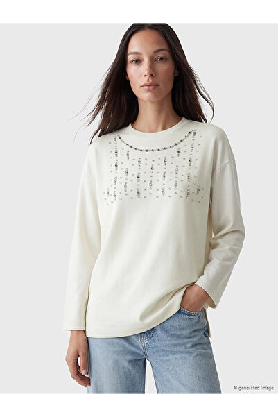 LC Waikiki Lcw Everyday Beige Stone Soft Touch Women's Tunic