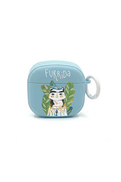 usezenai AirPods 4. Nesil Uyumlu Furrida Frida Kahlo Kedi Tasarımlı Renk Seçe...