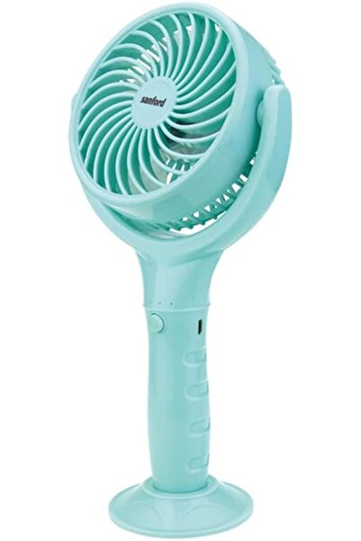 Sanford USB Hand Fan 4.5W - Portable, Rechargeable, 3-Speed, Quiet, Type-C Ch...