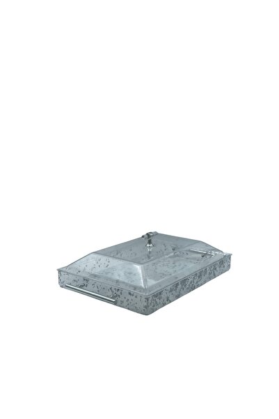 B&D Acrylic Rectangle Tray with Cover – Clear Covered Serving Tray for Cakes,...