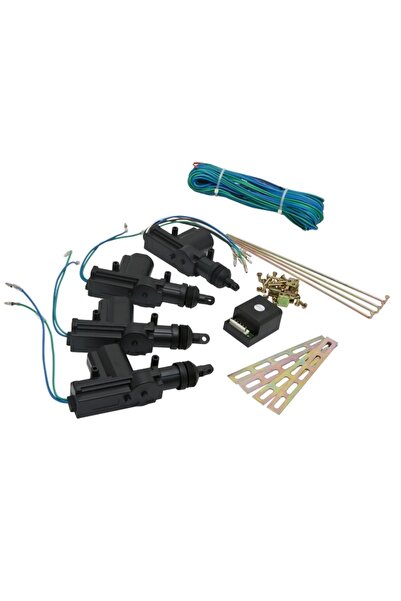 Alista Home Kit motor centralizare închidere uși auto 12V, 4 actuatoare, unit...