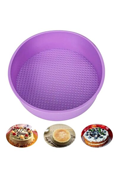 Generic Baking Silicone 10-Inch Round Cake Pan Baking Mold, BPA Free, Non-Sti...