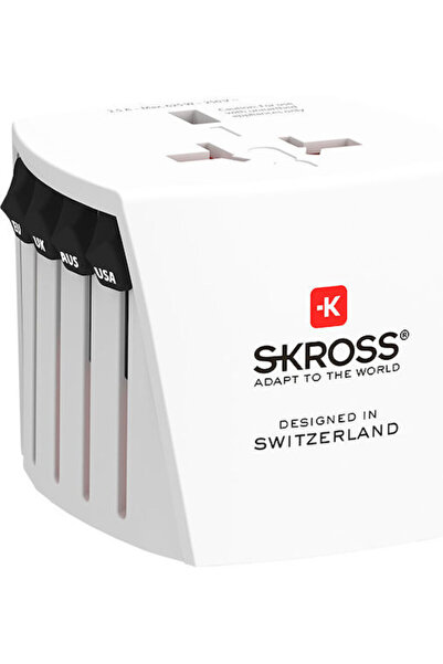 SKROSS Κωδικός Προσαρμογέα Πρίζας Γενικής Χρήσης: 1.102500-E