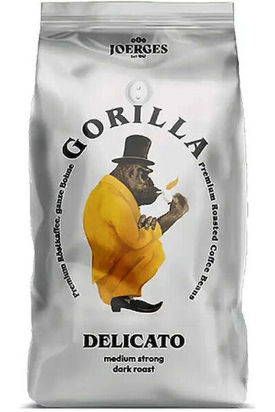 GORILLA Καφές Εσπρέσο Joerges Delicato 1000γρ Κόκκοι