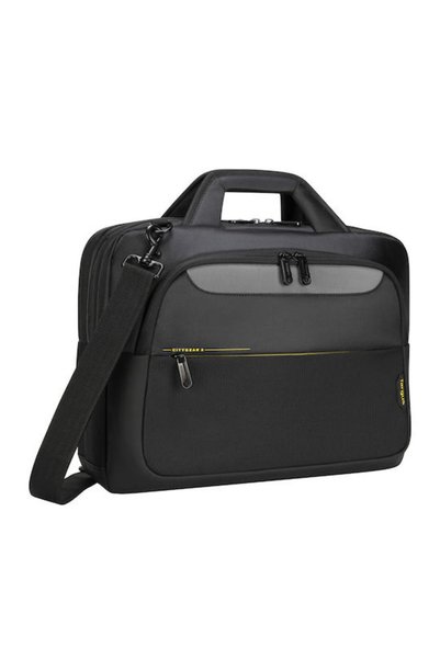Targus CityGear Τσάντα Ώμου / Χειρός για Φορητό Υπολογιστή 15.6 " Μαύρο