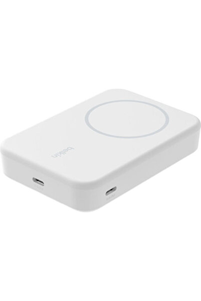 Belkin BoostCharge Pro MagSafe Qi2 Power Bank 10000mAh 15W Λευκό
